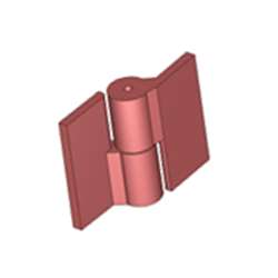 2500RH-304 Half Mortise Hinges